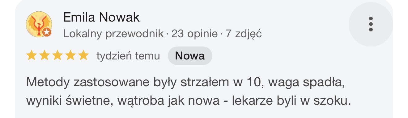 Opinia klientki: Emila Nowak