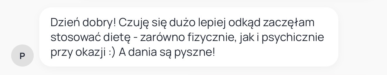 Wiadomość od klientki